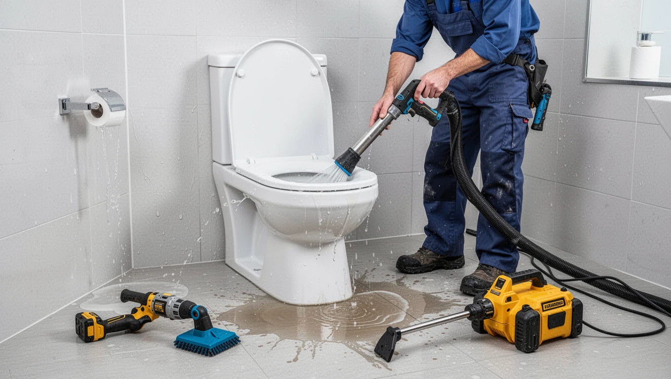 Toilet Overflow Cleanup