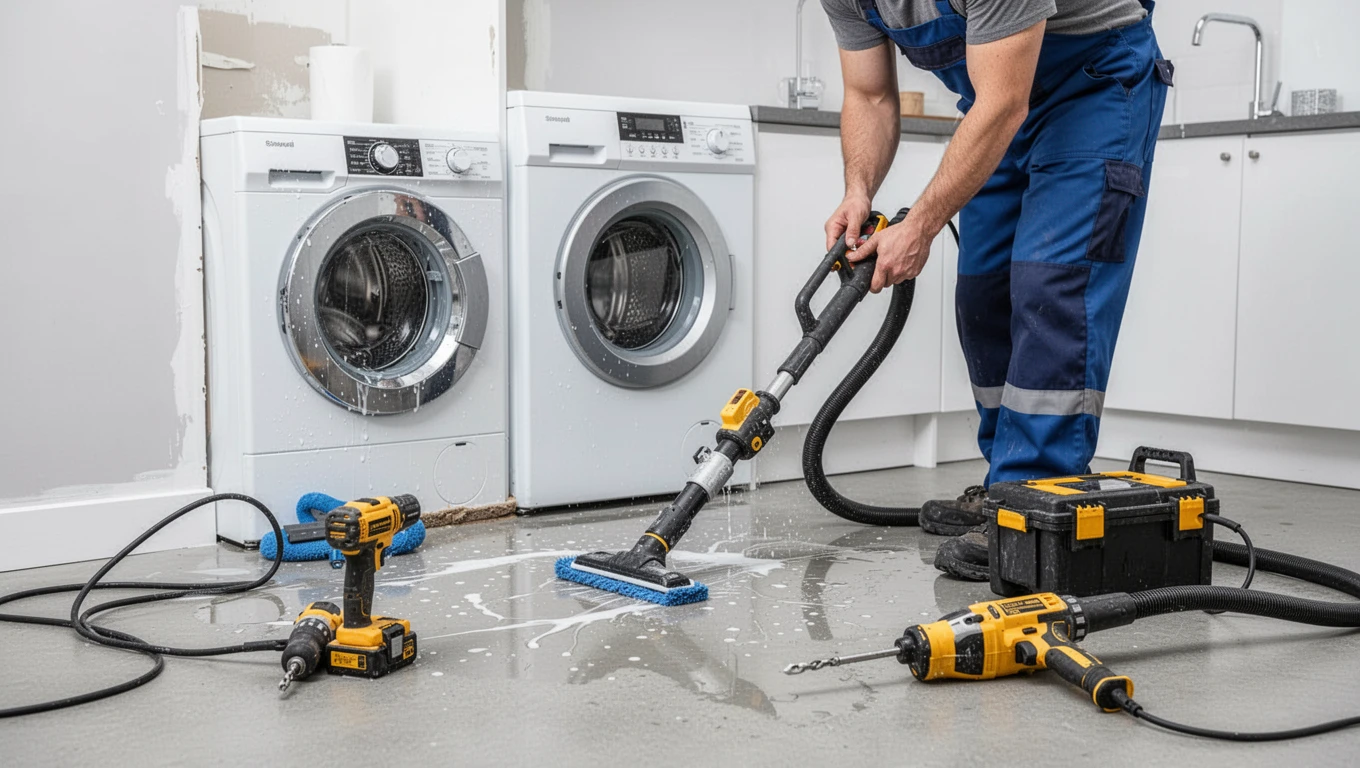 Appliance Leak Cleanup