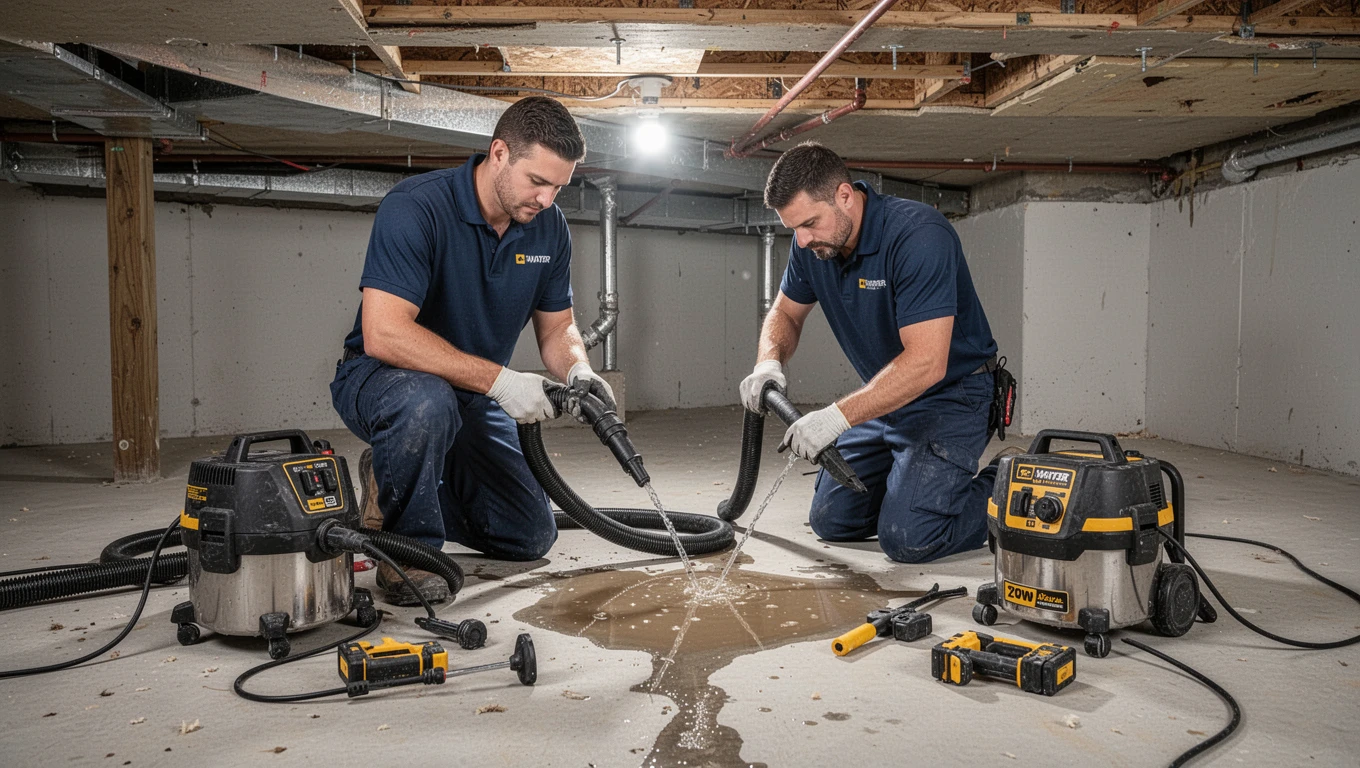 Crawl Space Water Removal