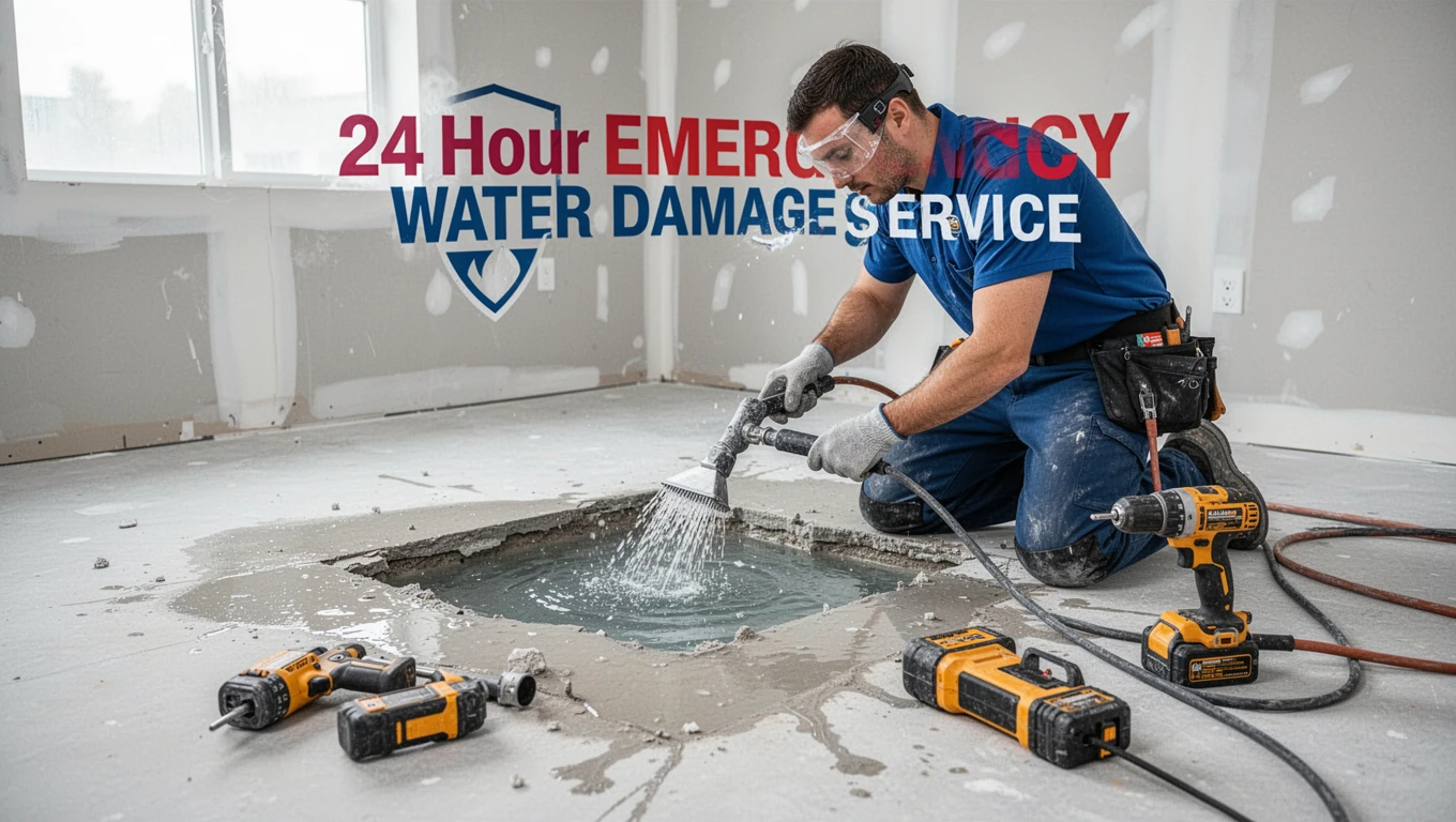 24 Hour Emergency Water Damage Service