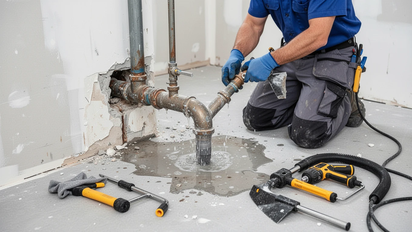 Burst Pipe Cleanup